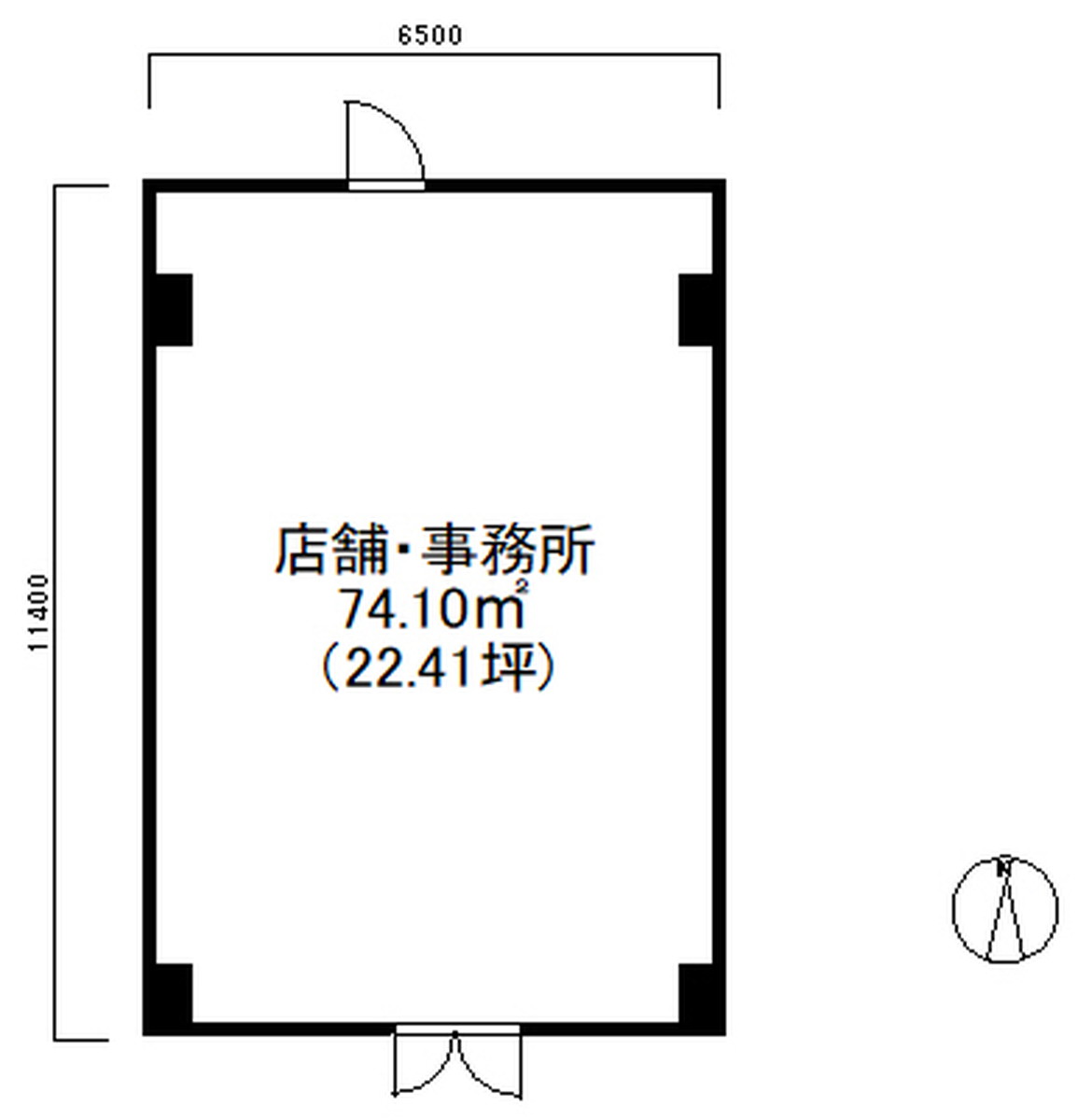 ネイルサロン退去しました さわやかなホワイトと白の調和が美しい1階店舗 各務原市那加桐野外二ヶ所 かとう不動産